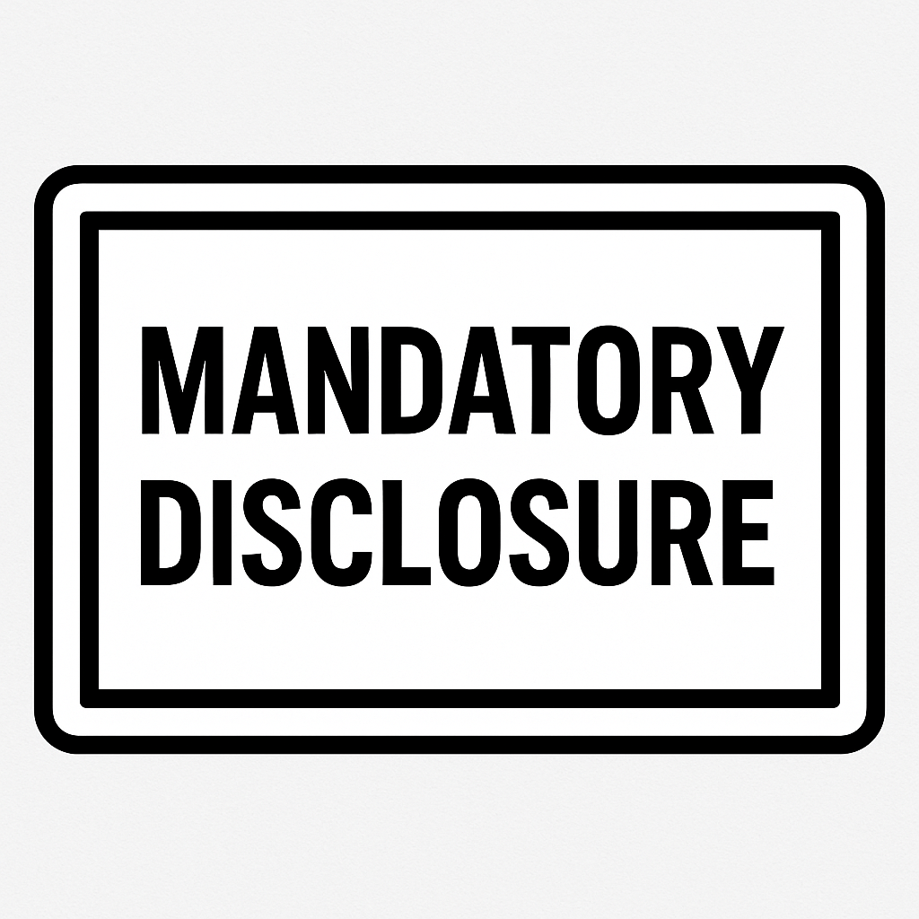 mandatory-disclosure